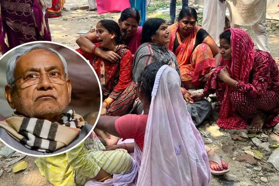 भगदड़, 6 लाख, मुआवजा, CM नीतीश, मर्माहत, शीतला माता, मंदिर, नालंदा, हादसा