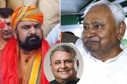 सम्राट, विजय चौधरी, नीतीश, कंधे पर हाथ, मतलब, पुरानी आदत, बिहार सीएम