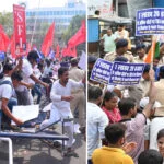 छात्र, प्रदर्शन, TRE-4, UGC नियम, पटना, विरोध मार्च, पुलिस, भिड़ंत