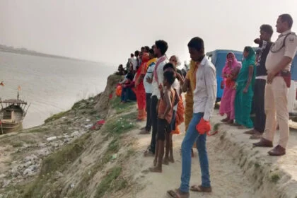 नवगछिया, मुंडन, गंगा, मधेपुरा, परिवार, 3 डूबे, मौत