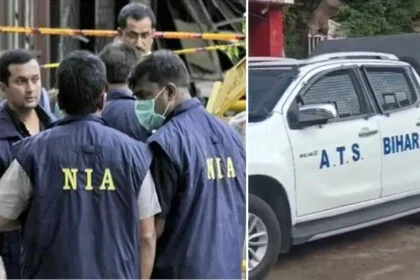NIA, ATS, रेड, AK-47, कारतूस कांड, नालंदा, 6 ठिकाने, छापा, 100 अफसर, 10 टीमें