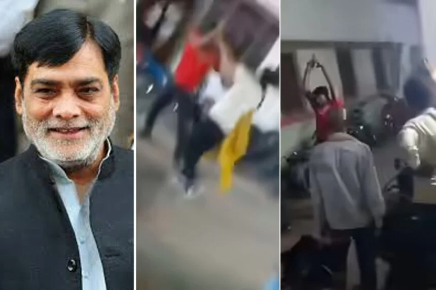 समधी, रामकृपाल, कृषि मंत्री, फायरिंग, मनेर, पुत्र, गंभीर, 3 घायल