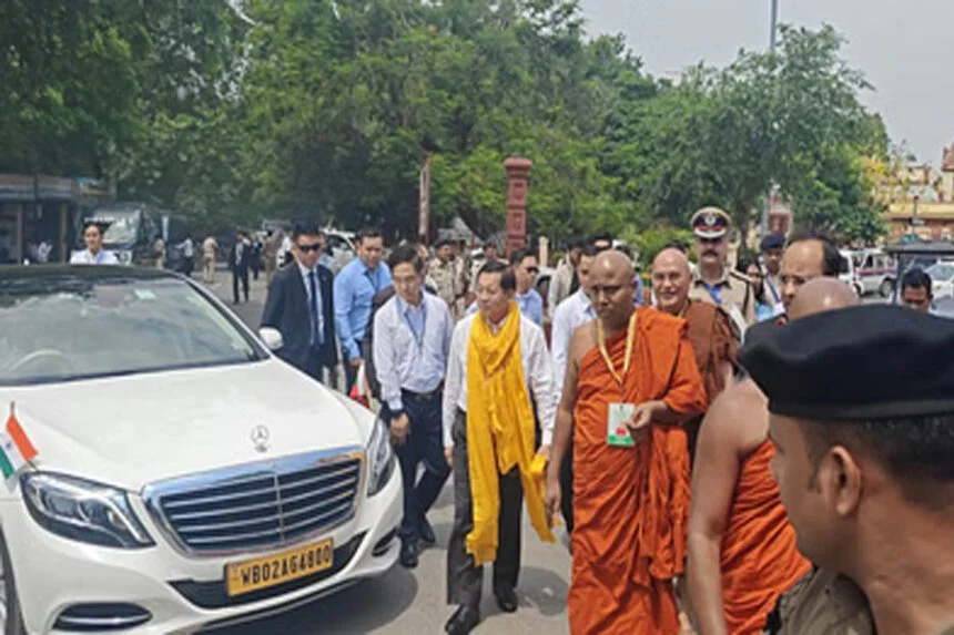 बोधगया, महाबोधि मंदिर, म्यांमार, राष्ट्रपति, हाई सिक्योरिटी
