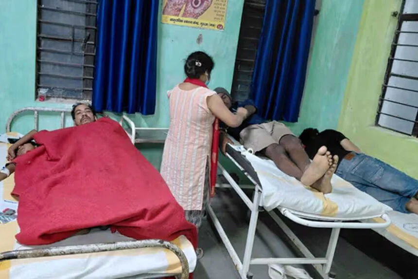 गयाजी, तिलक, भोज, 50 लोग, बीमार, फूड प्वॉय​जनिंग