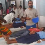 50 बच्चे, बीमार, मिड डे मील, छोला-चावल, नालंदा