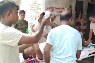 बालू माफिया, ASI, चढ़ाया ट्रैक्टर, नवादा, नाजुक हालत, पटना रेफर
