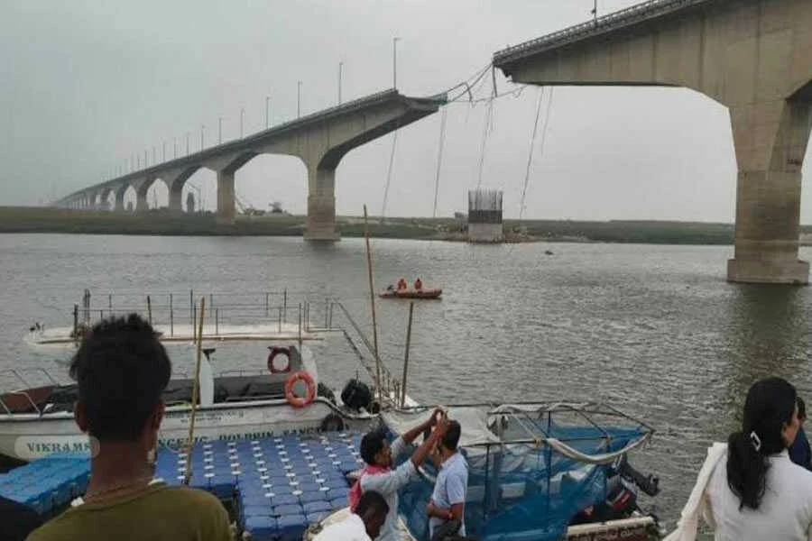 भागलपुर, विक्रमशिला, सेतु, क्षतिग्रस्त, हाहाकार, कारोबार, आवागमन, भारी असर