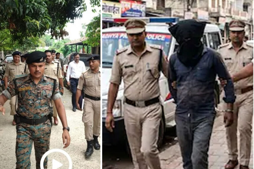 ATS, रेड, मधुबनी, संदिग्ध आतंकी, दबोचा, ISI, मदरसा, मौलाना
