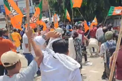 कांग्रेस, भाजपा, मारपीट, सदाकत आश्रम, घेराव