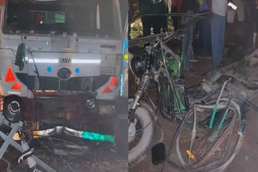 दुर्घटना, हाइवा, टोटो, 4 मरे, छपरा-मुजफ्फरपुर, NH