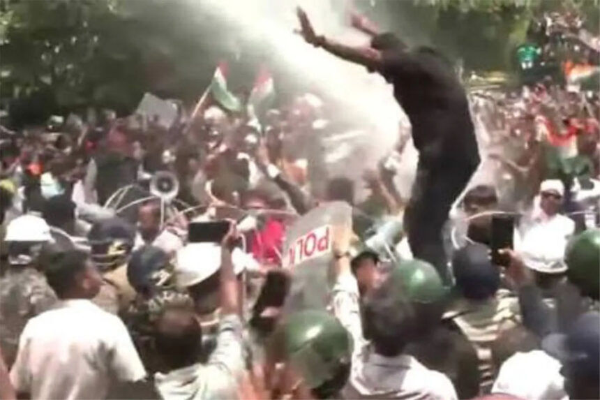 छात्र, लाठीचार्ज, झारखंड, आंसू गैस, JPSC, पूर्व चेयरमैन, गिरफ्तार