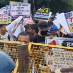 पटना, छात्र, प्रदर्शन, दारोगा, BPSC, परीक्षा, रद्द, JP गोलंबर, पुलिस, झड़प